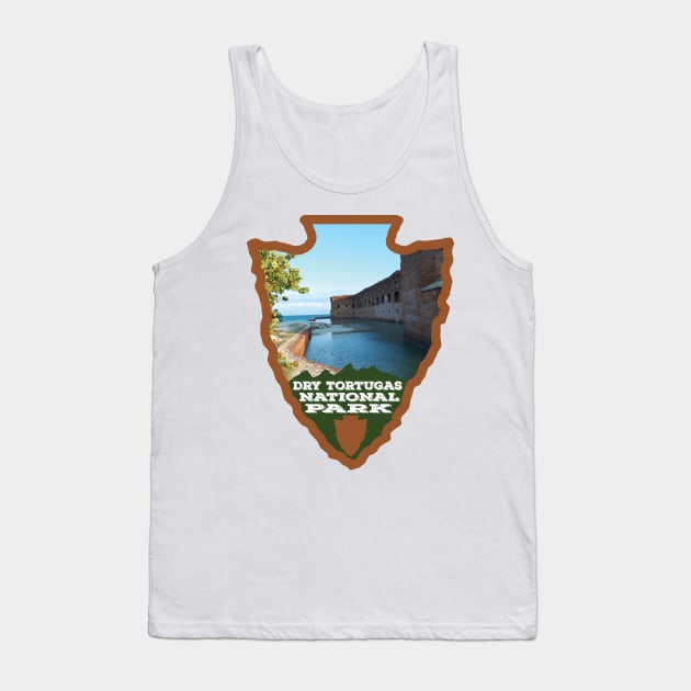 Dry Tortugas National Park arrowhead Tank Top by nylebuss